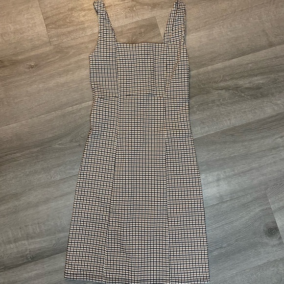 Altar'd State Gingham Print Mini Dress - Picture 1 of 10